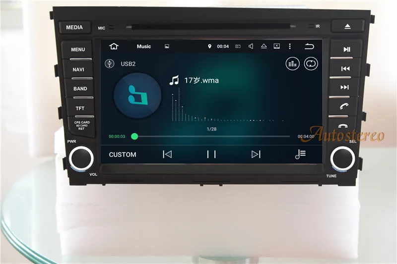 Clearance Android7.1 Car CD DVD Player AutoStereo Unit GPS Navigation for HYUNDAI MISTRA 2013-2016 Multimedia Stereo Auto Headunit 16