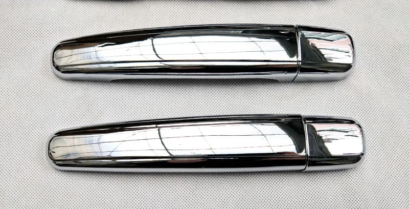 Для peugeot 307 2001- Abs хромированная Автомобильная дверная ручка Накладка наклейки для стайлинга автомобиля авто аксессуары 8 шт