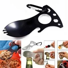 1 шт. отвертка-открывашка Кемпинг путешествия карабиновая ложка выживания Шестерни инструмент высокое качество барная Бутылка инструменты для открывания