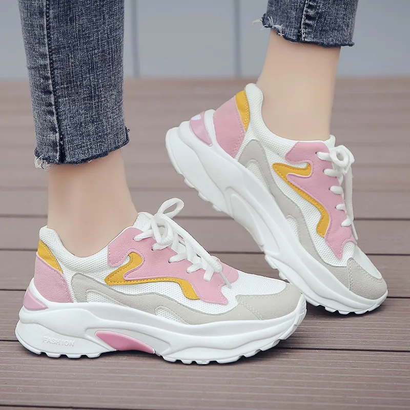 

Sneakers Women New Women Sneakers Spring Casual Shoes Basket Flats Female Platform Shoes Woman Trainers Shoes Chaussure Femme