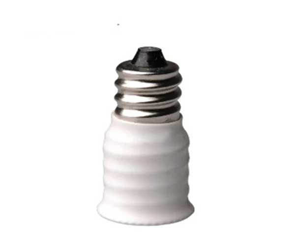 E12 к E14 держатель лампы конвертер США Стандартный в ЕС светильник канделябры адаптер CE Rohs