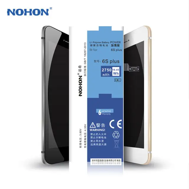 Nohon Battery For Apple Iphone 6s Plus 6splus 6 6s Iphone6 Iphone6s 6gs Lithium Polymer Battery Replacement Bateria Free Tools In Mobile Phone Batteries From Cellphones Telecommunications On Aliexpress Com Alibaba Group