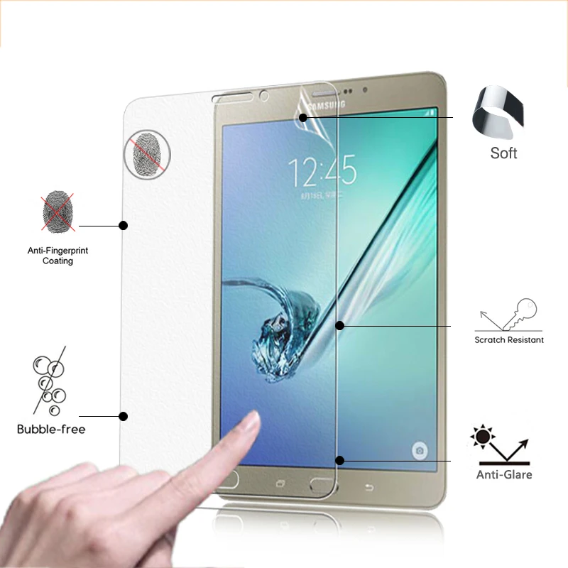 

BEST Anti-Glare Matte screen protector film For Samsung GALAXY Tab S2 T710 T715 8.0" tablet front screen protective films