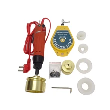 1 компл. Электрический укупорки инструменты оборудование ручной фармацевтической каппер бутылки фольги jar блокировки машины