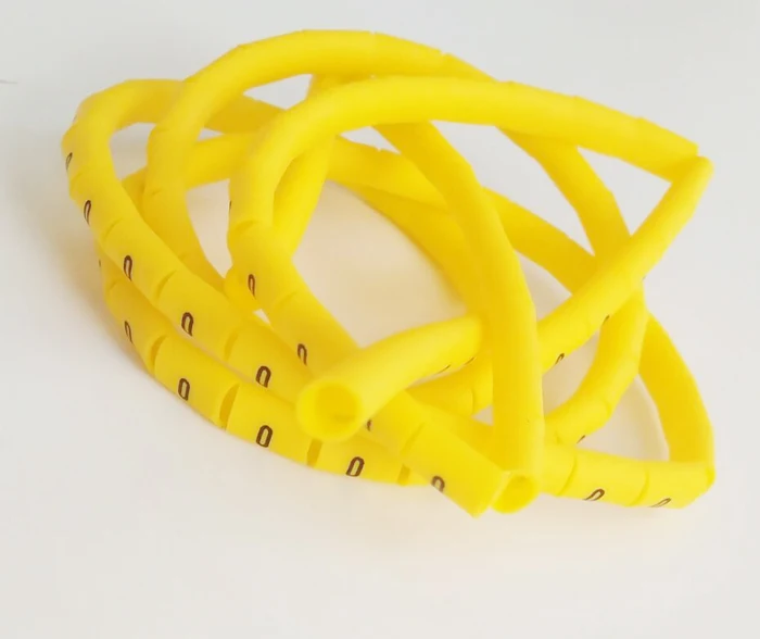 yellow number 0