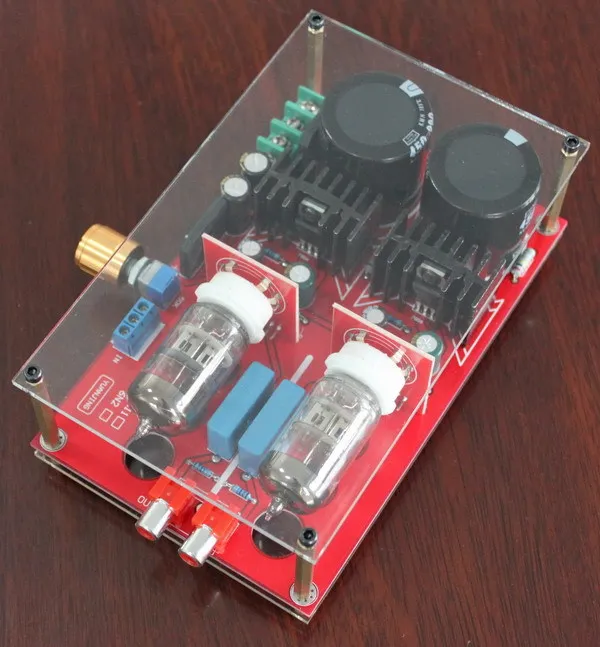 Силовой AC6-12V громкость готовой платы усилителя трубки/2 шт. * 6N2 трубчатая плата