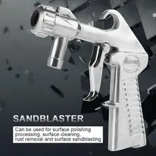 1 Набор Портативный Пескоструйный пневматический пистолет-распылитель стеклянный металлический Пескоструйный Пистолет Аксессуары для электроинструмента