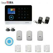 SmartYIBA RFID WI-FI de Vigilância da Segurança Home Sem Fio GSM Sistema de Alarme Com Sirene Sem Fio PIR Sensor de Movimento Android IOS APP