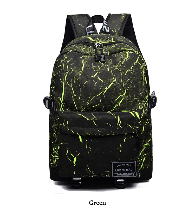 Школьный рюкзак для мальчиков и девочек с рисунком граффити, рюкзаки с большой вместительностью, школьная сумка для подростков, дорожная сумка Mochila