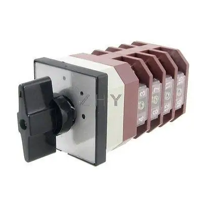 AC 380V 220V 4 Position Rotary Cam Universal Changeover Switch 16 Screw Teminals | Обустройство дома