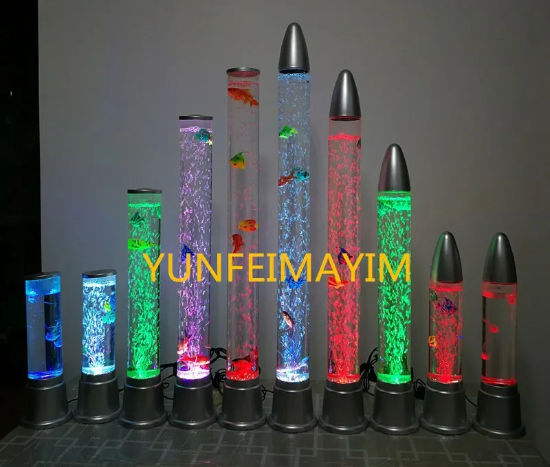

Jellyfish lamp Water column light Feng Shui column Colorful automatic color change