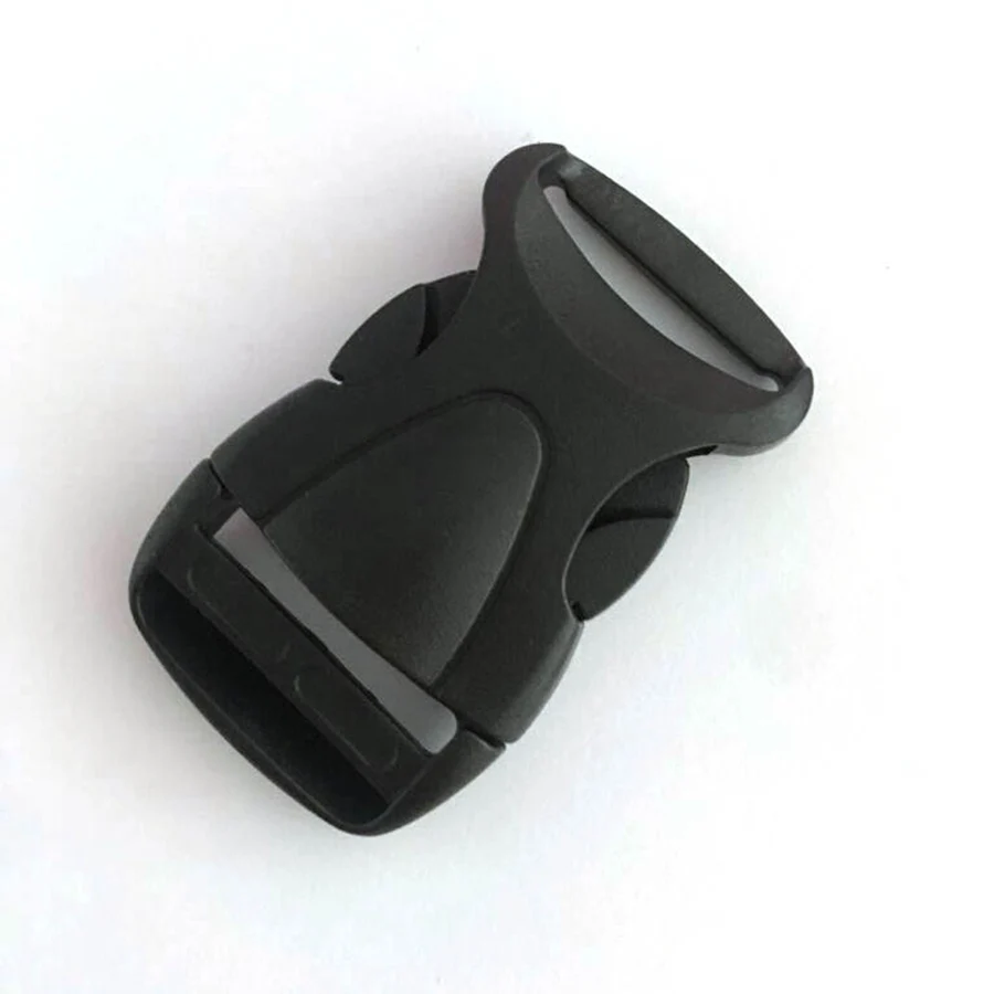 20/25 Mm Black Wide Range of Plastic Buckles for Backpack Belt