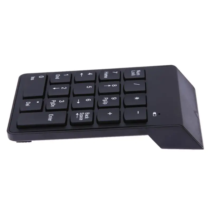 Беспроводной 2,4 г мини 18-ключи Num Pad цифровая числовая клавиатура для Lapt