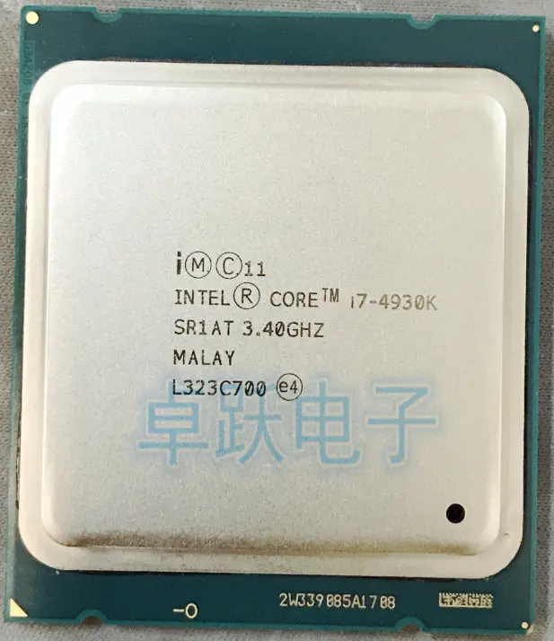 Оригинальный процессор Intel i7 4930K 3 4 ГГц шестиядерный LGA 2011 отдельные детали