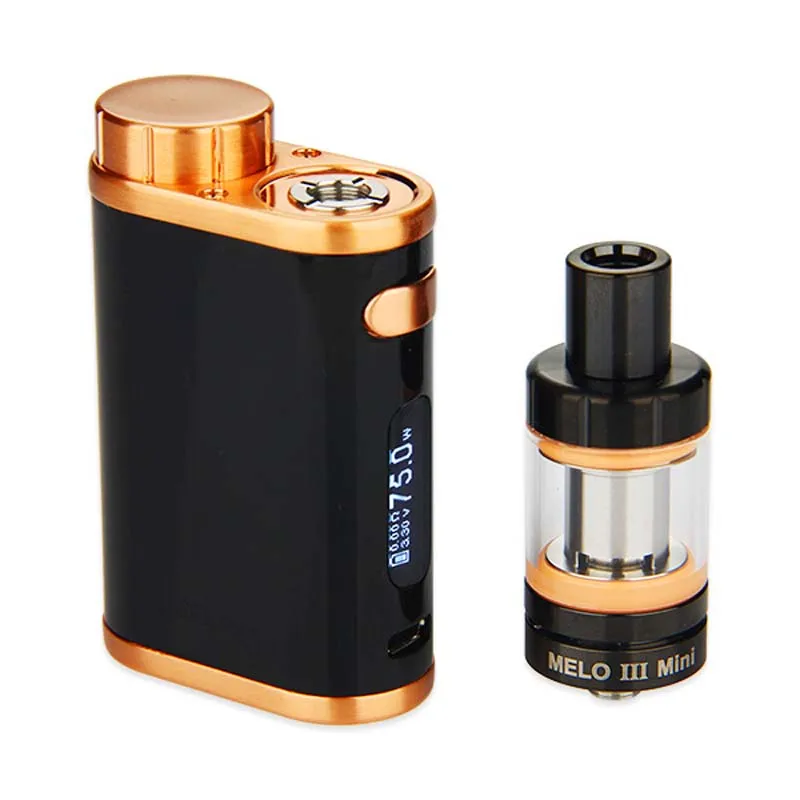 Оригинальный набор для вейпа Eleaf iStick Pico TC 75 Вт с мини баком MELO 3 2 мл и катушкой EC 0 Ом