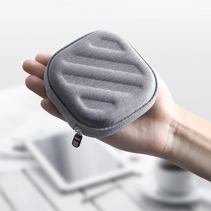 USB кабель для передачи данных сумка портативный мини наушник провод Коробка Для