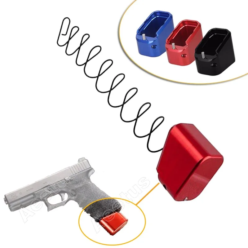 Тактические журналы Base Pad Kit CNC Обработанные KIT для GLOCK USPA IPSC IDPA CS Airsoftsports VI05022 | Спорт