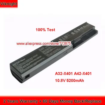 

100% Test 10.8V 5200mAh A32-X401 A42-X401 Battery for ASUS X301 X301A X401 X401A X401U X501 X501A X501U A31-X401 F301A F301U