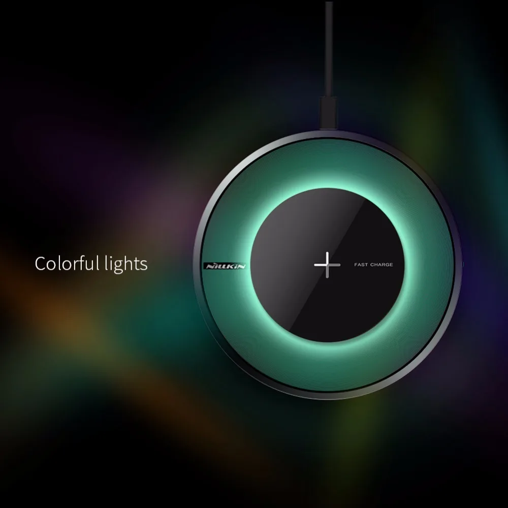 Nillkin Magic Disk 4 Портативный Qi Беспроводной Зарядное устройство для samsung note 9 8 s8 s9 s10 плюс Беспроводной Зарядное устройство для iphone х XR XS Max