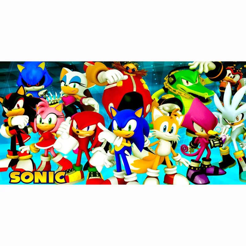 

Sonic the Hedgehog Design Bath Towel 140x70cm Bamboo Fiber Beach Towel Drying Washcloth Swimwear Shower Big Towels