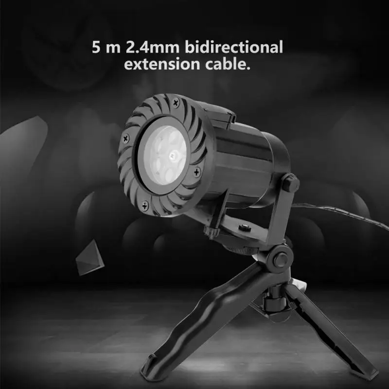 

DJ Laser Stage Light Rotating LED Projector Light Christmas Party Stage Effect Lighting for Disco light Party Remote Control
