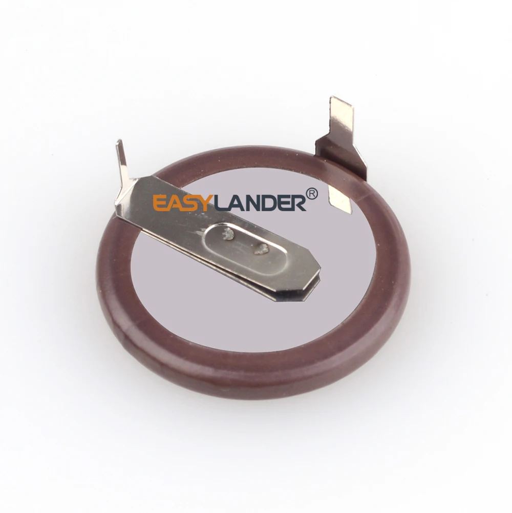 Easylander Оригинал VL2020 3V 20mAh Тип монеты перезаряжаемый 90 градусов филле литиевая