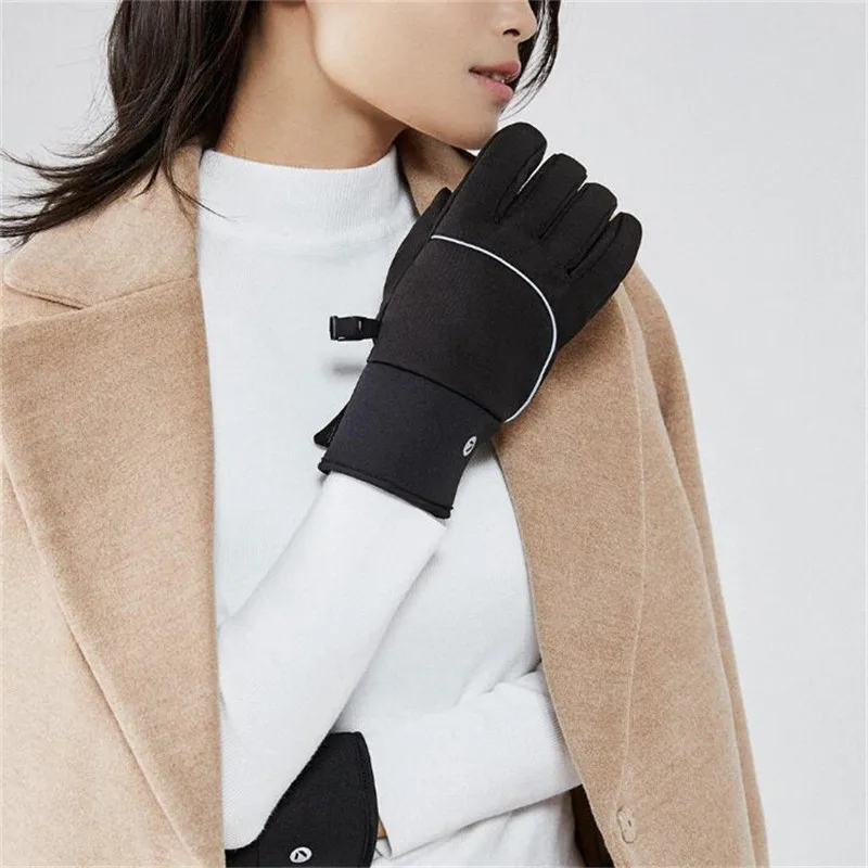 New Version Xiaomi Mijia Qimian Touch Screen Gloves Winter Autumn Outdoor Thicken Warm unisex for driving,moto,fishing unisex (20)