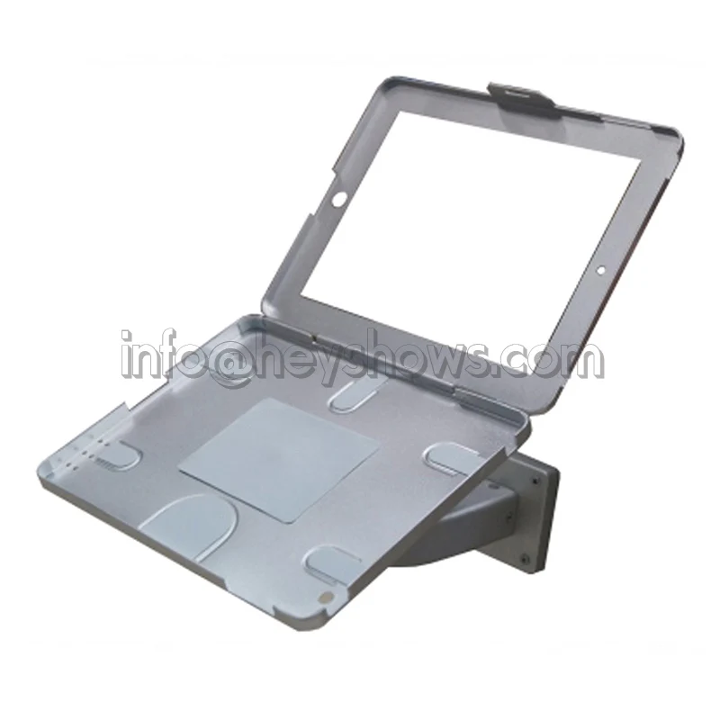 Безопаснй держатель замок Дисплей подставка настенное крепление корпуса кронштейн противоугонное устройство iPad2/3/4 с запираемый металлический корпус и ключом