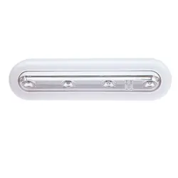 Портативный сенсорный датчик вращающийся светодиодный ночник Stick Anywhere для шкаф коридор настроить 4 шт. светодиодные лампы творческий