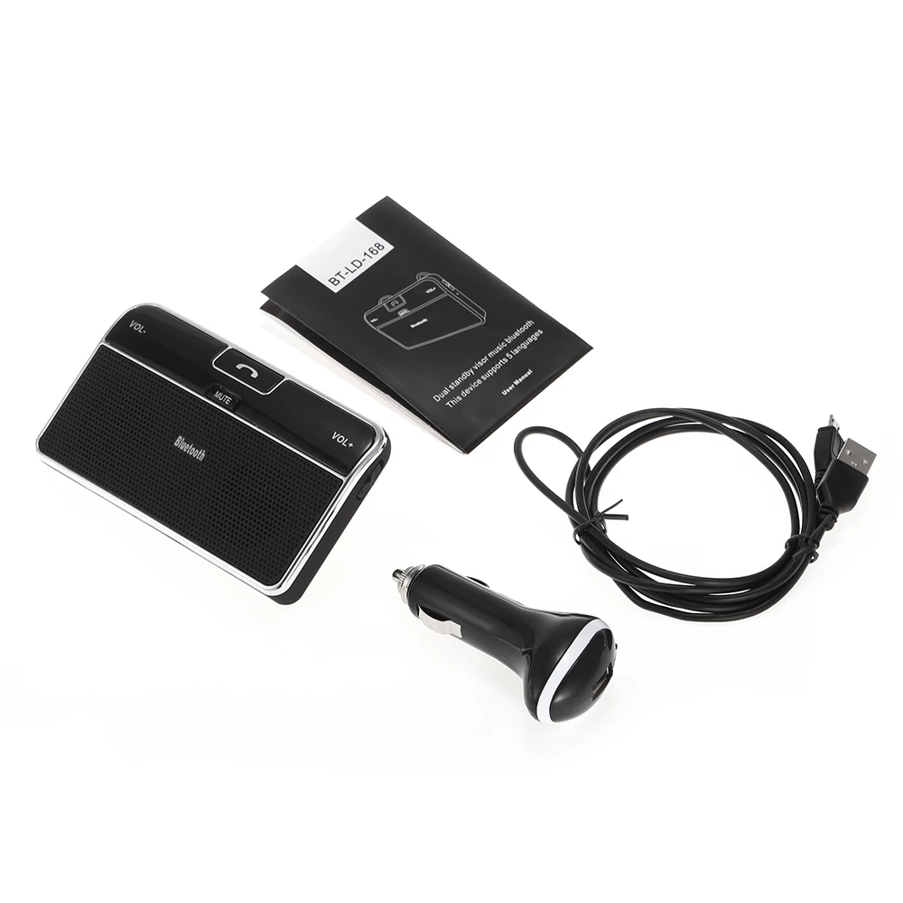 Replaitz LD-168 универсальный солнцезащитный козырек установлен Bluetooth автомобильный комплект музыкальный приемник беспроводной Bluetooth 4,0+ EDR громкой связи вызов