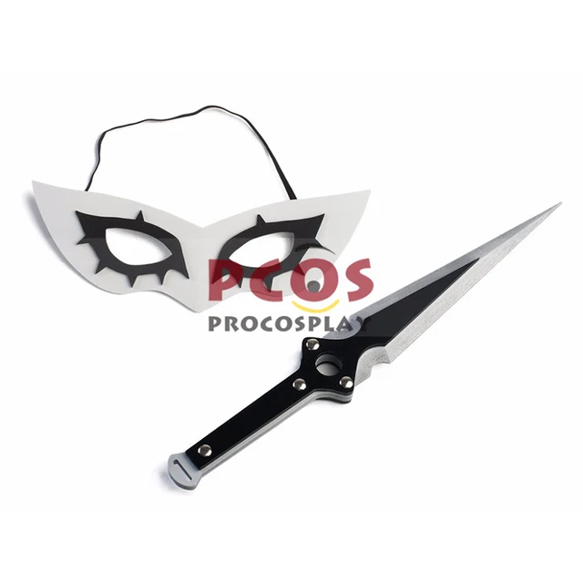 Persona 5 Yoki Joker Blinder Mask & Dagger knife Prop Accessories