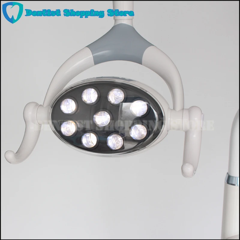  High Quality 9 LED dental lamp with Sensor Oral Light Lamp color temperature adjustable Dental Unit