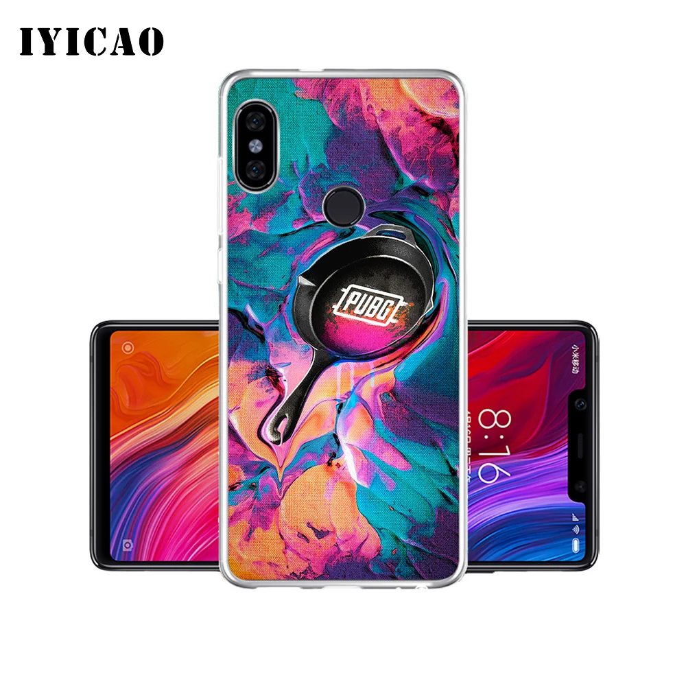 IYICAO PUBG игровой Мягкий силиконовый чехол для телефона Xiaomi Mi 9 8 SE 6 A1 A2 Lite F1 MIX2S MIX3 TPU