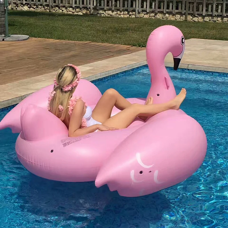 190CM-Inflatable-Flamingo-Giant-Pool-Float-for-adult-pool-Toys-Water-Party-Summer-Swimming-Ring-inflatable (1)