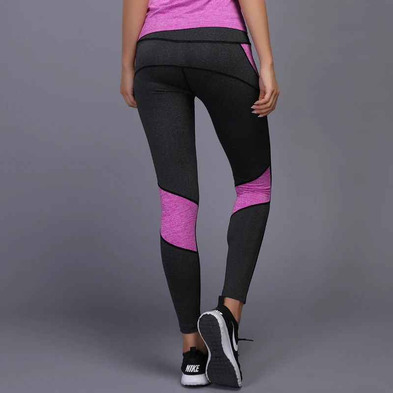 BINTUOSHI Для женщин компрессионные штаны для йоги легинсы для фитнеса и спортзала леггинсы для тренировок и бега Высокая Талия для бега трусцой спортивные Леггинсы