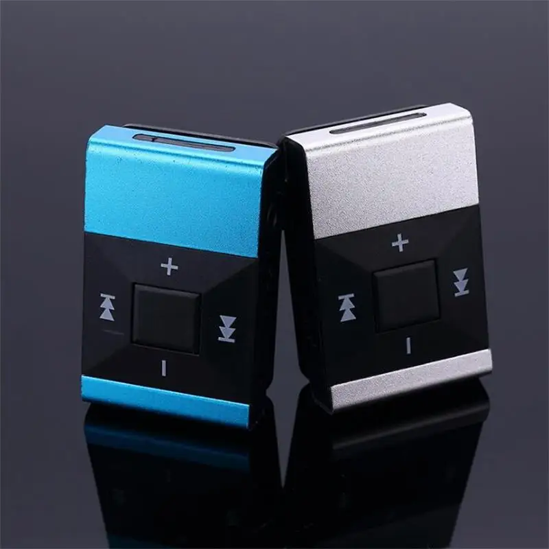 Новые мини наушники Mp3 музыкальный плеер Поддержка Micro TFCard слот USB MP3 спортивный