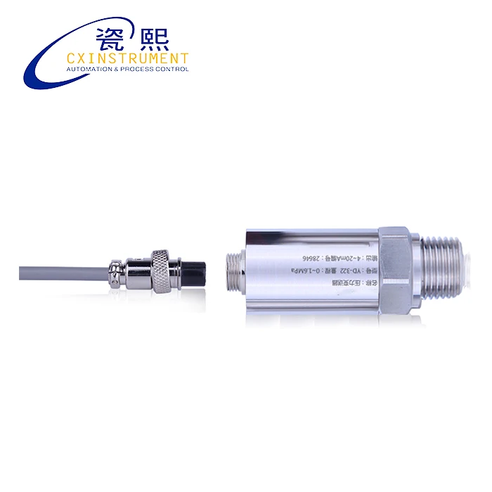 

Air Compressor Pressure Transducer With 100Mpa Max Pressure and Diffusion of silicon Core Air Pressure Tansducer