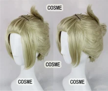 Gintama Tsukuyo Green Long Fringe Side Both Styling Anime Cosplay Wig Hair Free Shipping