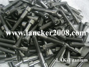 

M6x55 Gr5 hexagon socket cap head titanium alloy screw DIN912