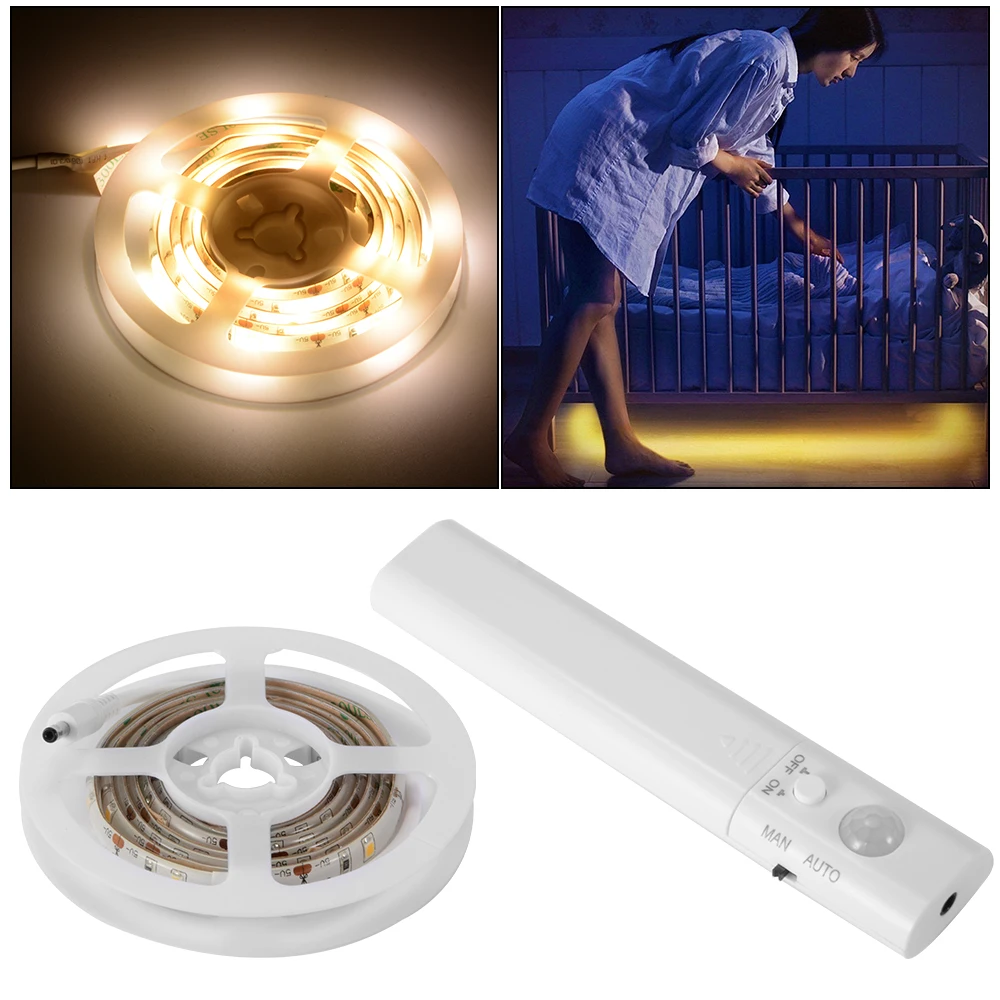 Motion Sensor LED Night Light Strip4