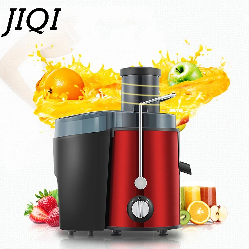 

JIQI Stainless steel Electric Juicer 2 Speed Multifunctional Orange Fruit Vegetable Drink Machine Citrus Juice Extractor Blender