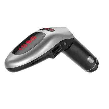 

Fm Transmitter 3.1a With 1a Dual Car Charging Hands-free Car Mp3 Player Car Accessories #LR4
