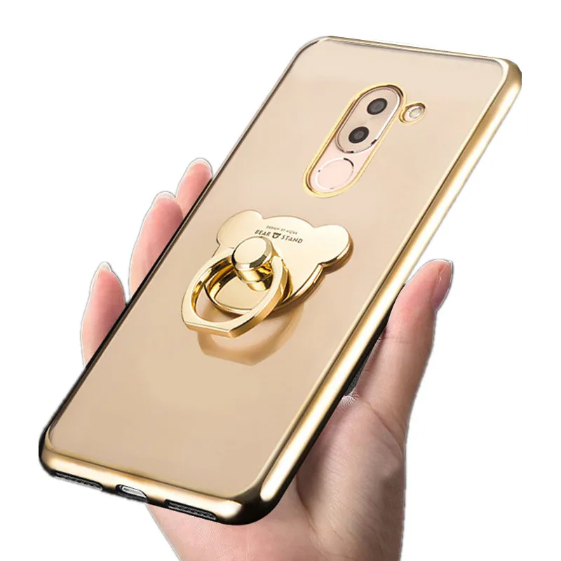 Ультратонкий блестящий чехол из мягкого ТПУ для Huawei Honor 7A pro 5C 5X 5A 6A 6X 7 8 9 10 lite с