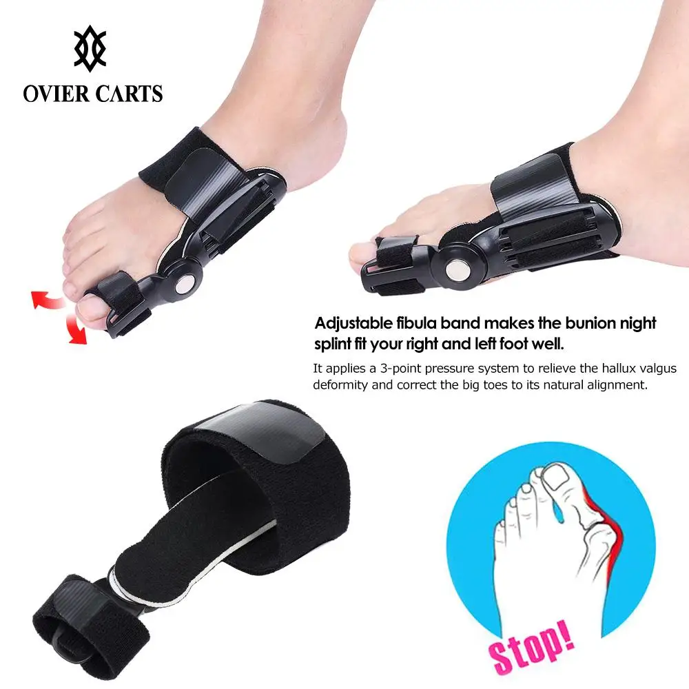 1Pc Big Toe Corrector Hallux Valgus Straightener Big Toe Separator