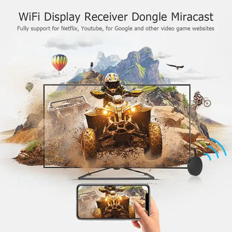 Беспроводной Wi Fi MiraScreen TV Dongle HDMI Miracast DNLA Airplay дисплей приемник адаптер для Android IOS