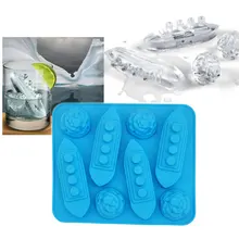 1 шт. силиконовые в форме корабля для Фруктового мороженого на палочке форма кухонные инструменты бытовые Diy еда производитель многоразовые Экологически чистые