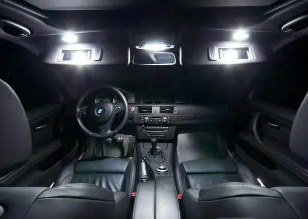 Canbus Белый 12 светильник SMD светодиодный комплект интерьера для Mercedes C Class W203 2000 2007|led
