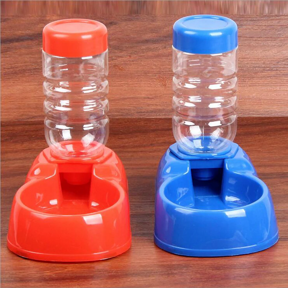 

350ml Automatic Food Water Pet Feeder Plastic Dog Food Bowl Water Dispenser For Dog Cat Dog Drinker