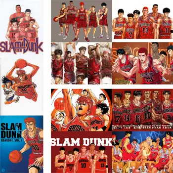 

Slam Dunk posters wall stickers vivid colorhome decoration white coated paper free shipping wholesale drop sale