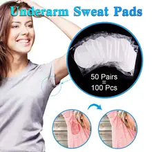 100 200 300 400pcs Underarm Sweat Pads Absorb Liners From Sweat Armpit Stickers Anti Armpits Pads